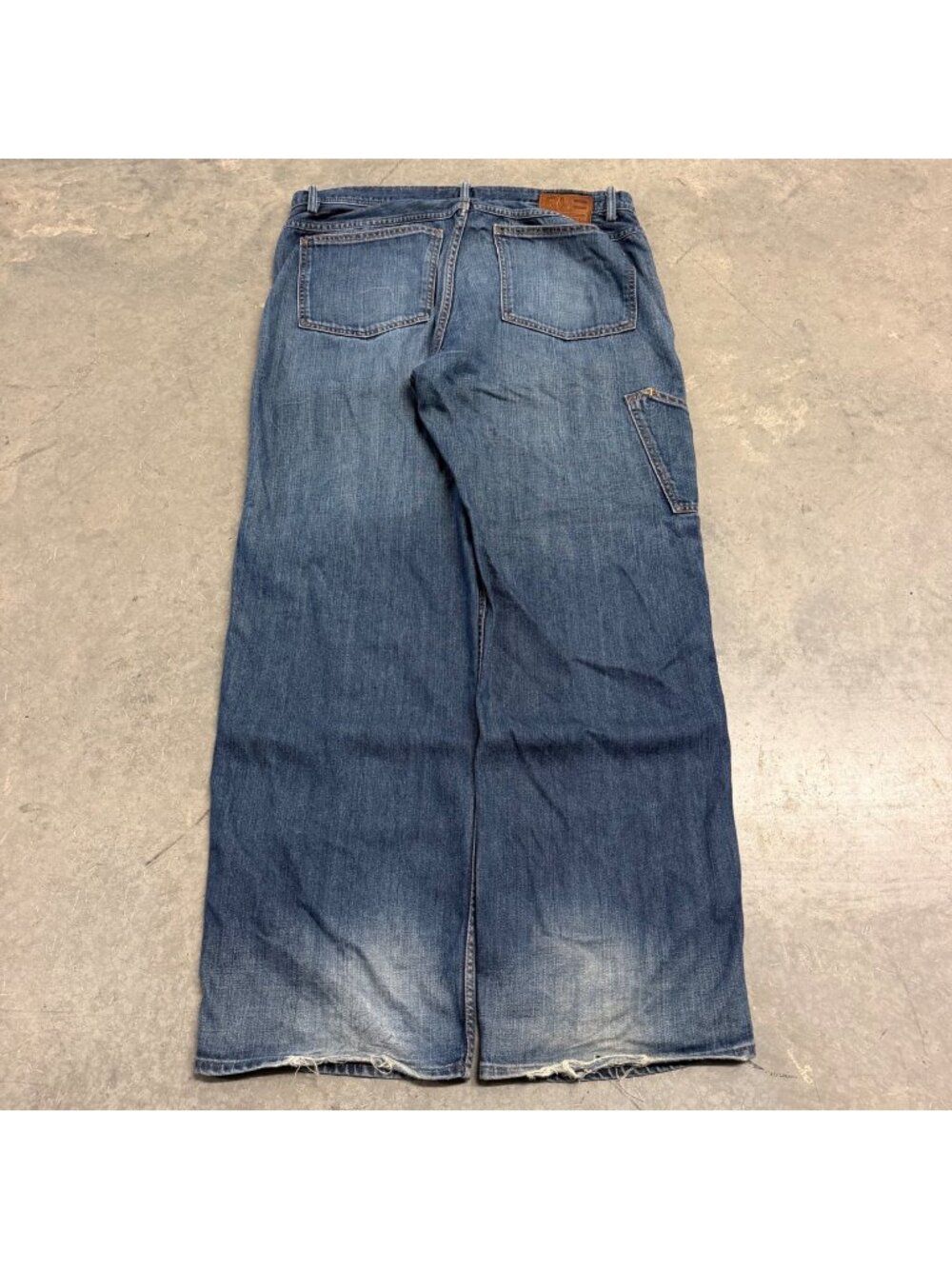 Ralph Lauren Polo Jeans Co. 2000s Baggy Towson Utility Carpenter Jean Sz 36